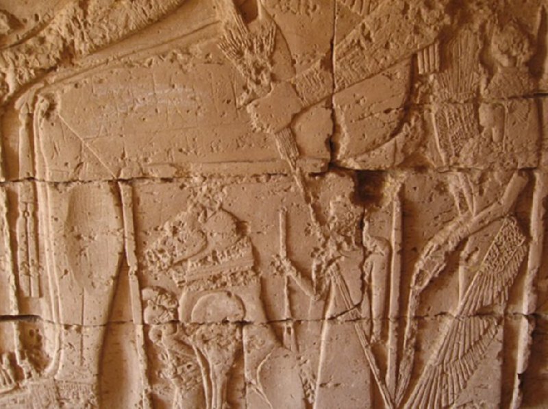 Khartoum Sudan Rock art in Meroe, Sudan