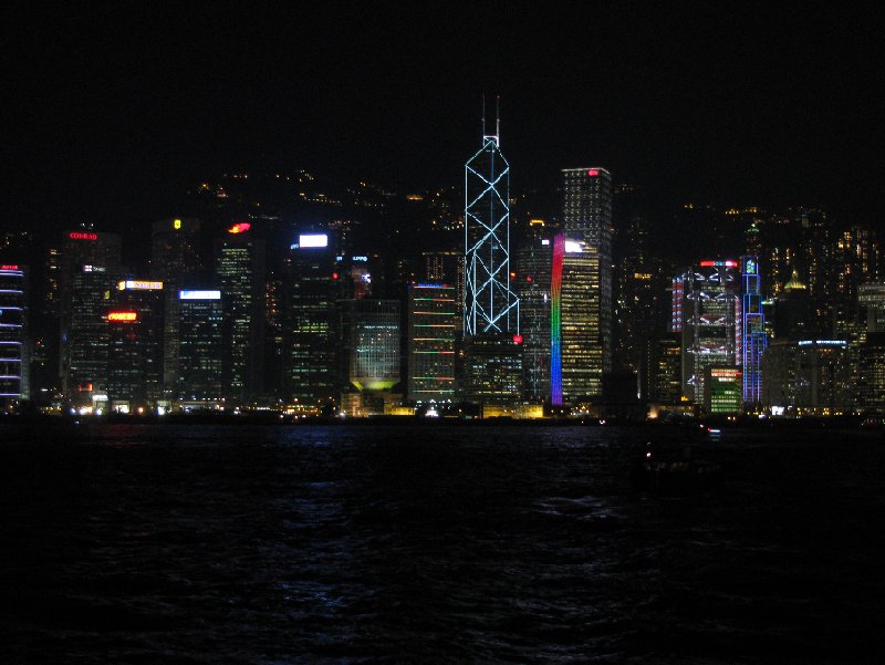 Hong Kong Hong Kong The skyline of Hong Kong at night