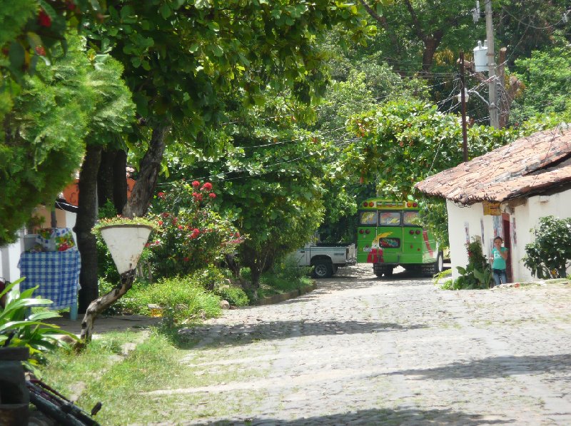 The streets in Suchitoto, El Salvador Suchitoto El Salvador South America