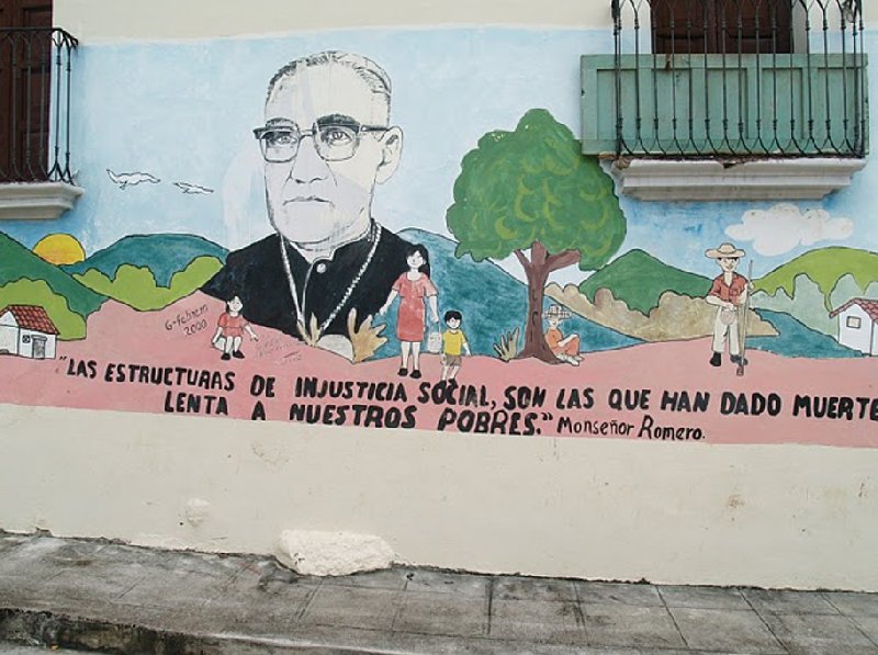 Murals in Suchitoto, Central El Salvador, El Salvador