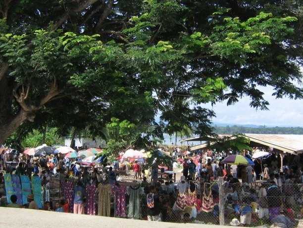 Wewak Papua New Guinea Market in Wewak, Papua New Guinea