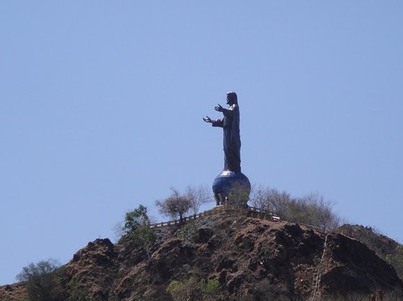 Dili East Timor Picture of the Christ Statue in Dili, East Timor