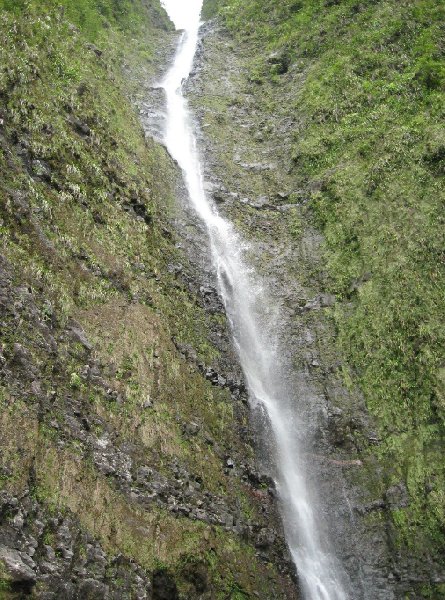 Pictures of the Biberon Falls on Reunion Island, Reunion