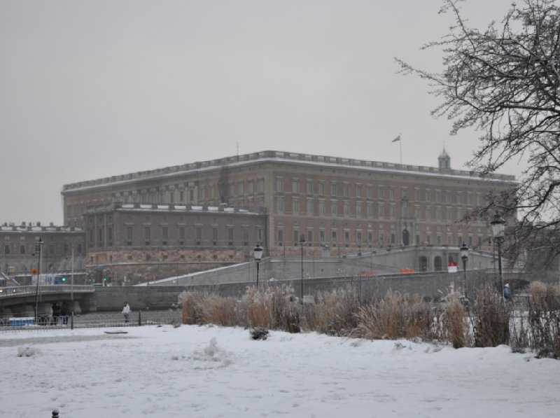 Photo Wintertime in the centre of Stockholm centre