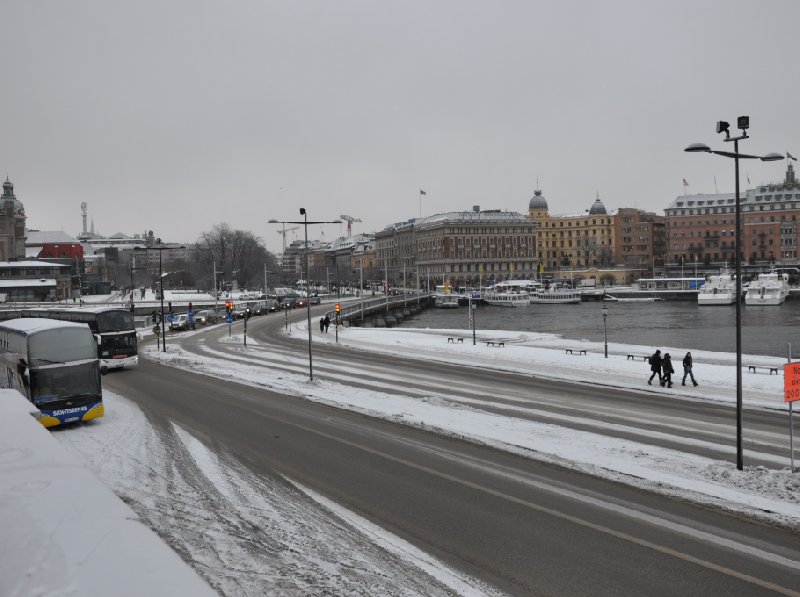 Photo Wintertime in the centre of Stockholm gorgeous