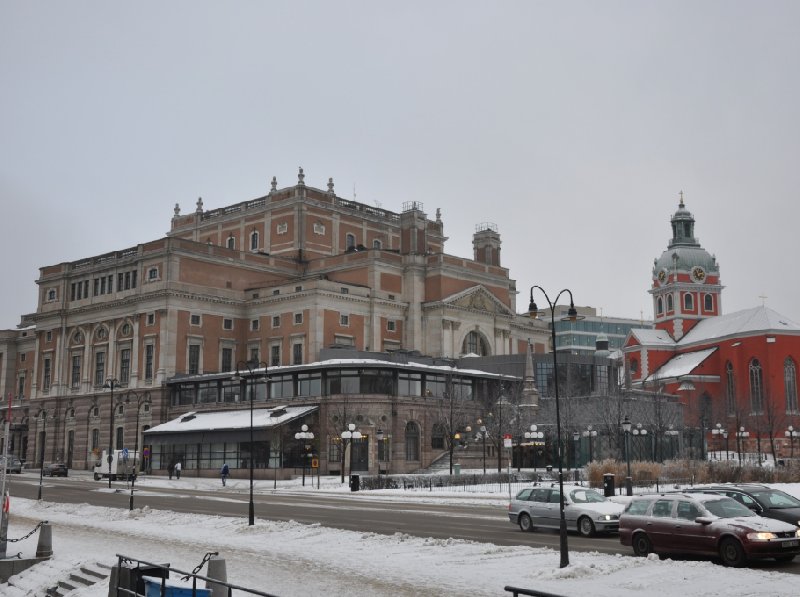 Photo Wintertime in the centre of Stockholm cathedrals