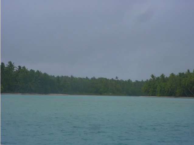 Photo Nukunonu Tokelau islands group between