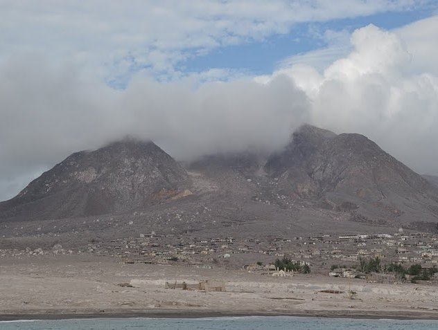 The Montserrat volcano observatory Saint Peter Diary Picture