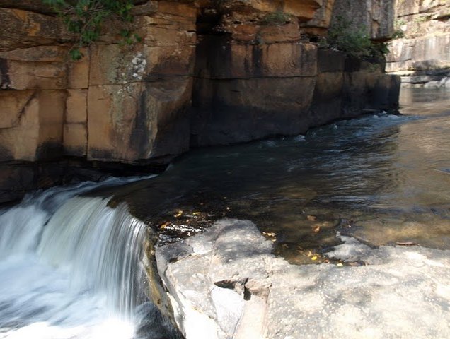 Photo Kinkon Falls and Kambadaga Falls highlands