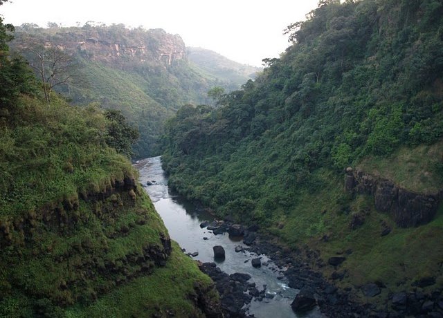 Photo Kinkon Falls and Kambadaga Falls situated
