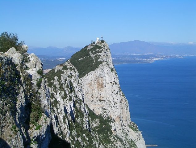 Photo Rock of Gibraltar monkeys notice