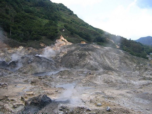 Photo Saint Lucia island pictures volcanic