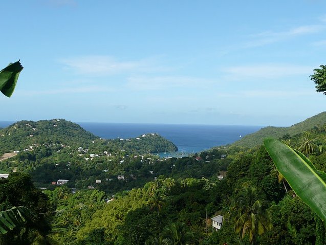 Photo Saint Lucia island pictures hikers