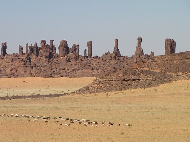 Ennedi Desert Safari in Chad Vacation Photos