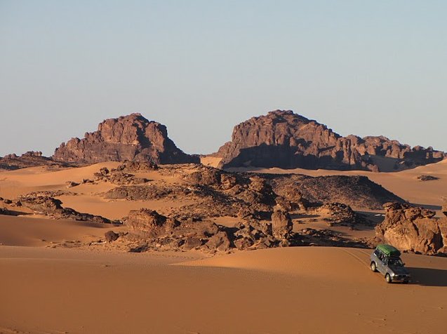 Photo Ennedi Desert Safari in Chad crossing