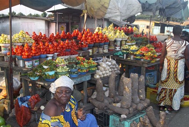 Photo The capitals of Cote d'Ivoire moving