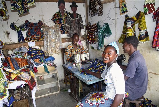 Photo The capitals of Cote d'Ivoire surrounding