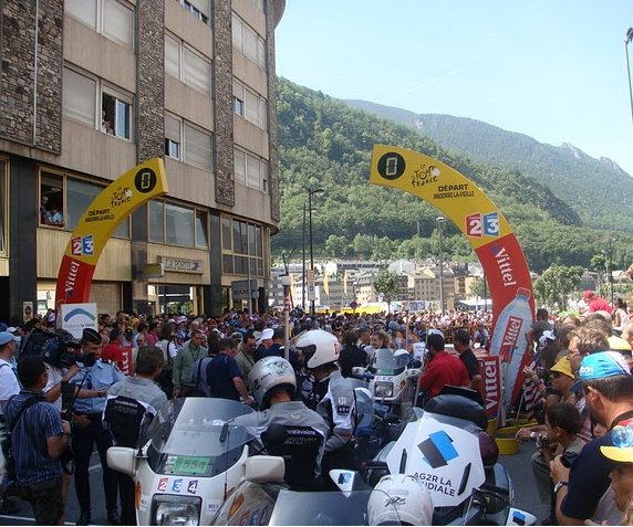 Tour de France 2009 Andorra la Vella Experience