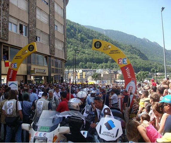 Tour de France 2009 Andorra la Vella Trip Photo