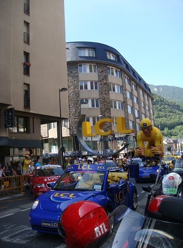 Tour de France 2009 Andorra la Vella Travel Blog