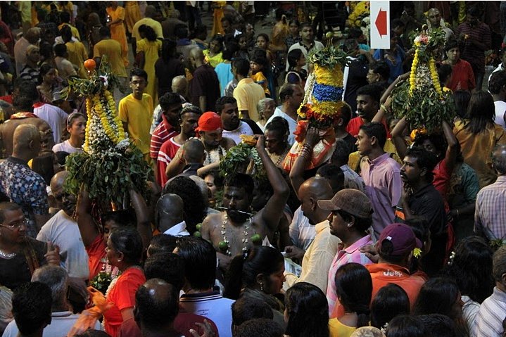 Photo Thaipusam festival 2010 blessing