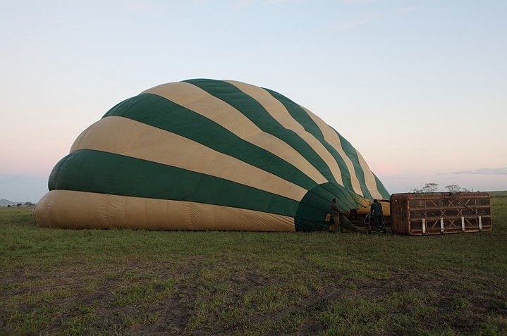 Photo Balloon safari Serengeti January