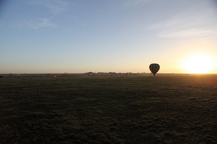 Photo Balloon safari Serengeti middle