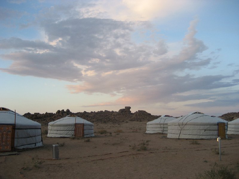 Photo The Gobi Desert in Mongolia continent