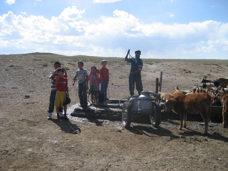 The Gobi Desert in Mongolia Kharkhorin Travel Picture