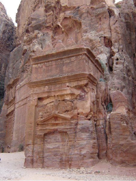 Photo The great temple of Petra famous