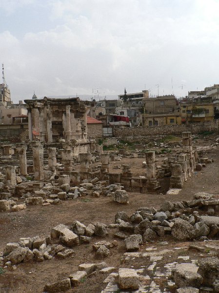The Roman temple ruins of Baalbek Lebanon Trip Adventure