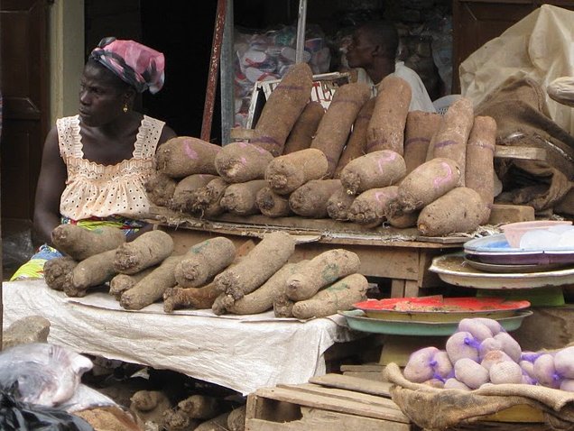 Lome Grand Market Togo Diary Adventure
