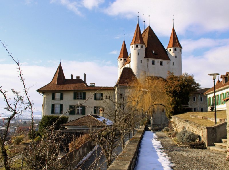 Thun Castle and Museum Switzerland Vacation Adventure