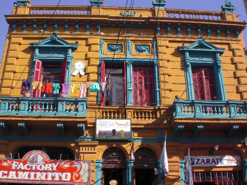 Photo Sights in the La Boca District, Buenos Aires fascinating