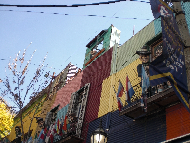 Photo Sights in the La Boca District, Buenos Aires street