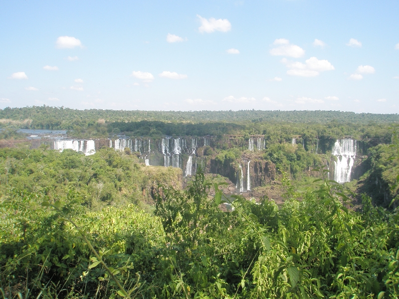 Photo The Waterfalls at Puerto Iguazu Compared