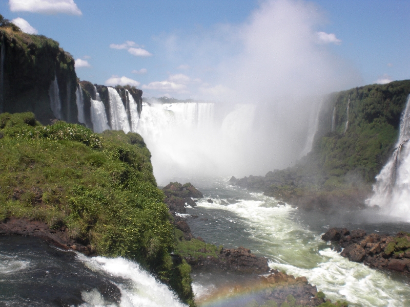 The Waterfalls at Puerto Iguazu Argentina Diary Picture