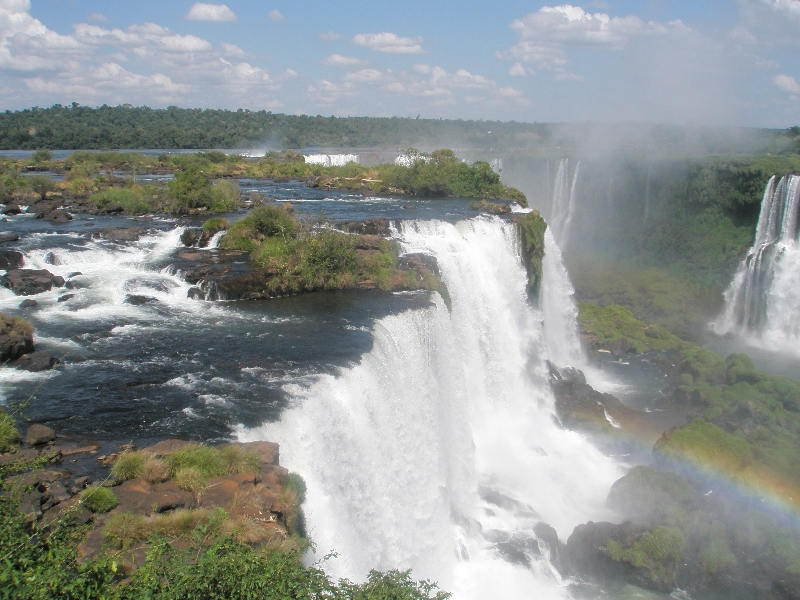 Photo The Waterfalls at Puerto Iguazu divide