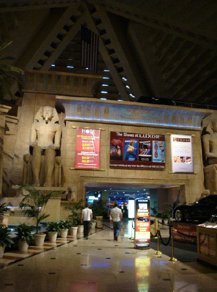 Inside Luxor Las Vegas  