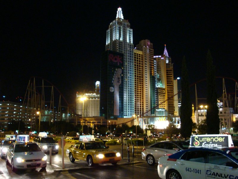 New York New York by night, Las Vegas United States