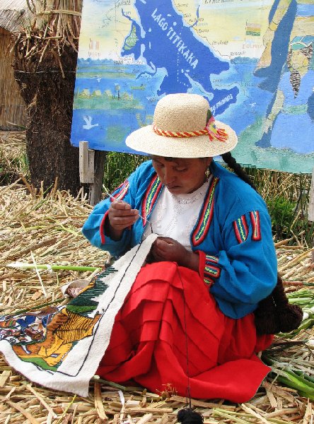 Puno floating islands Peru Album Photographs