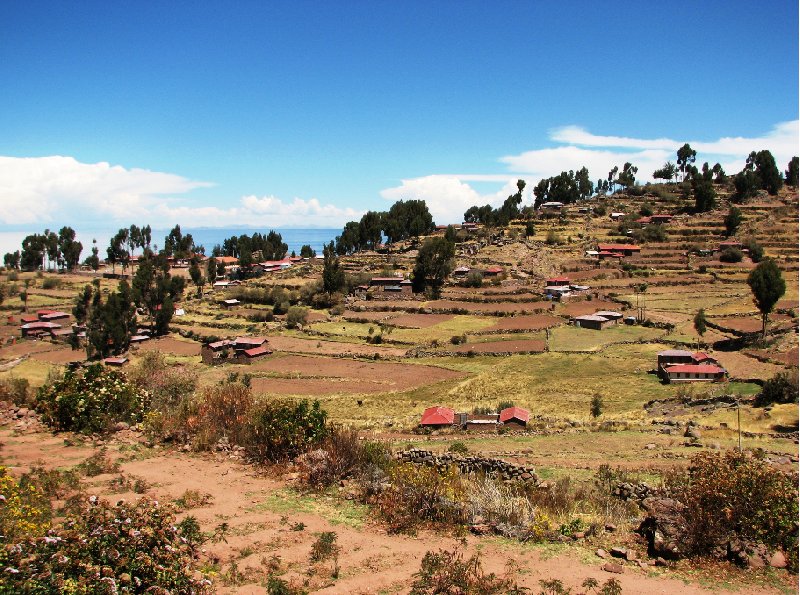 Photo Taquile Island Lake Titicaca Amantani