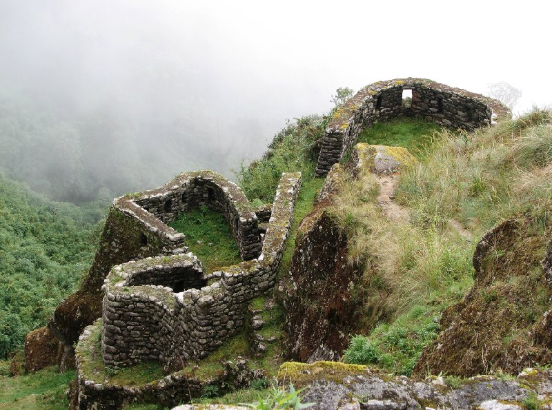 Photo Inca trail to Machu Picchu almost