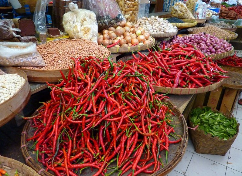 The market in Solo Surakarta Indonesia Holiday Experience