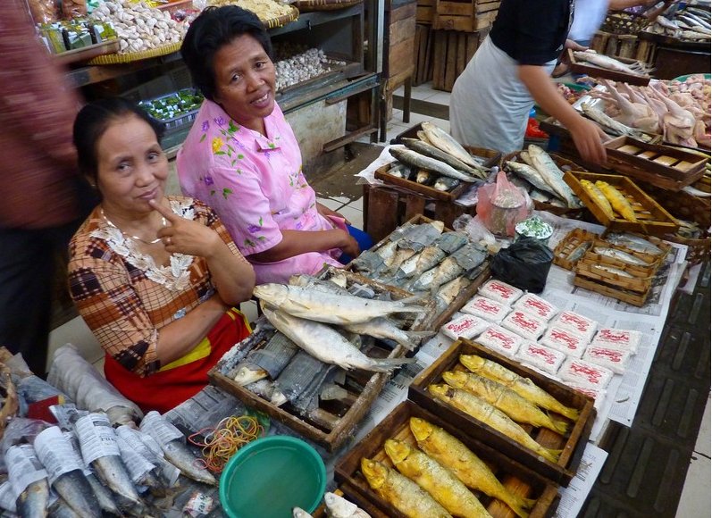 The market in Solo Surakarta Indonesia Travel Pictures