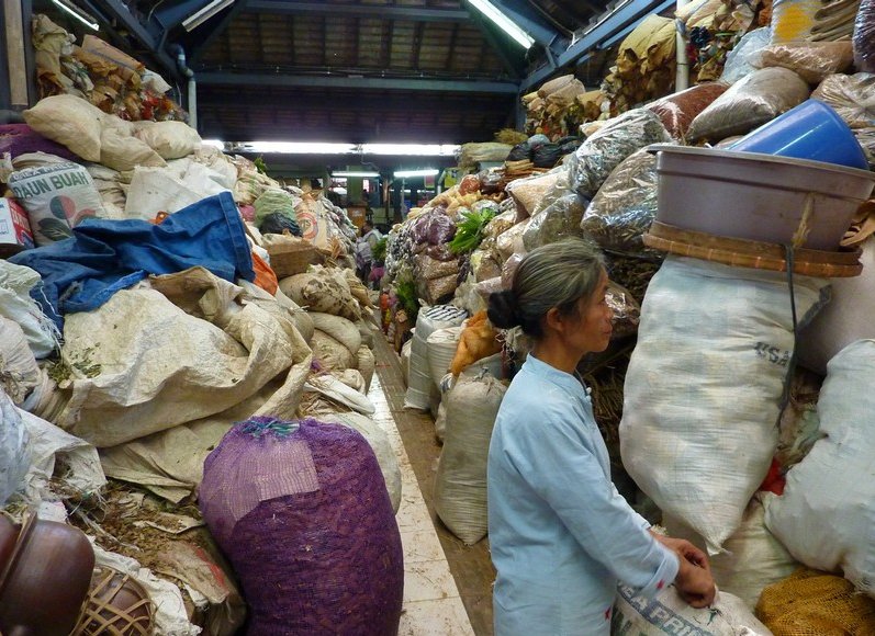 The market in Solo Surakarta Indonesia Vacation Sharing