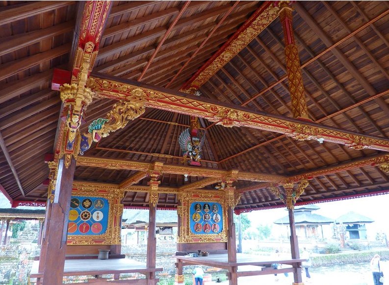 Photo Bedugul Lake Bratan Temple southwards