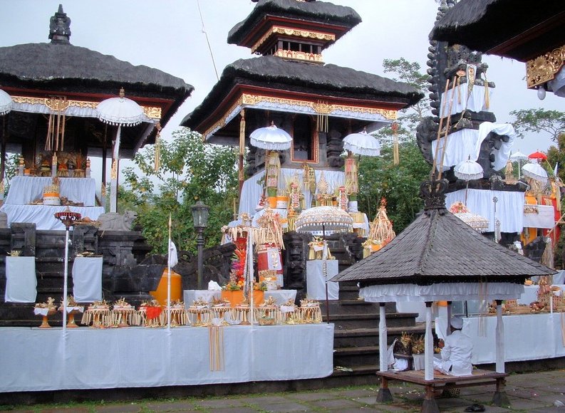 Photo Mount Batur Bali temples