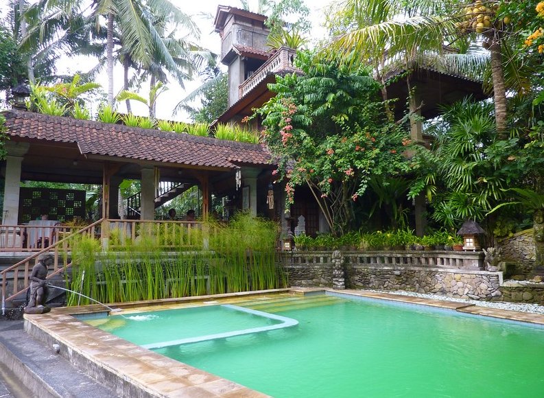 Photo Best hotel in Ubud Bali located