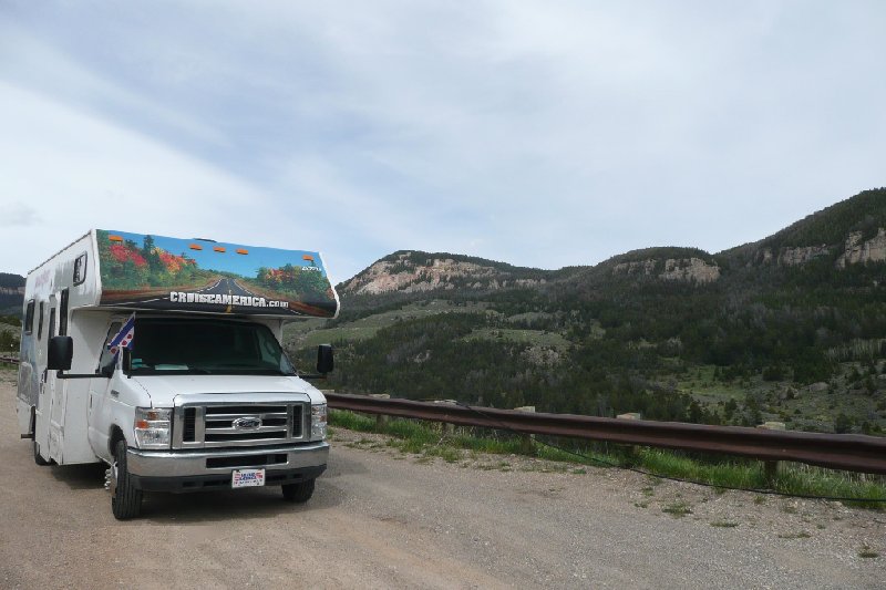 Photo Bighorn National Forest Buffalo WY behind